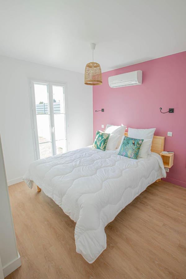 Le Mousse Maison Avec Piscine/Parking/Wifi/Plages 5Kms Ле-Мат Экстерьер фото